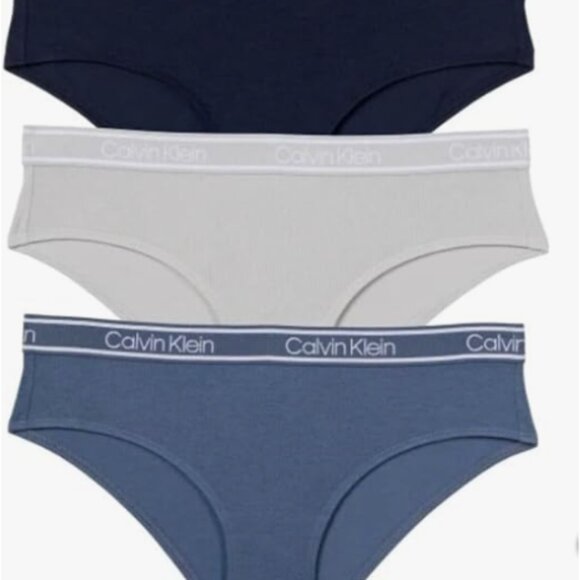 Calvin Klein Women's Underwear 3-pack Hipster size XL - Picture 3 of 7